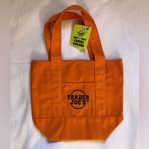 Trader Joe’s Mini Tote, Orange